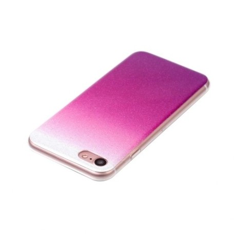 TPU Чехол Glitter Powder Magenta для iPhone SE 3/2 2022/2020/8/7