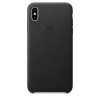 Шкіряний Чохол Leather Case Black для iPhone Xs Max