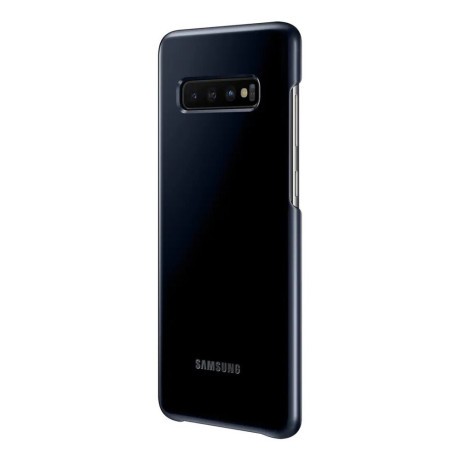Оригинальный чехол Samsung LED Cover для Samsung Galaxy S10 Plus black (EF-KG975CBEGRU)