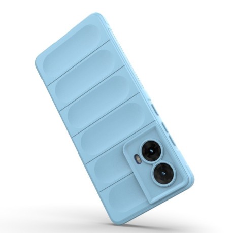Силіконовий чохол Magic Flannel для Motorola Moto G85 5G Global - чорний