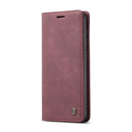 Чехол- книжка CaseMe 013 Series на Samsung Galaxy A51 - винно-красный