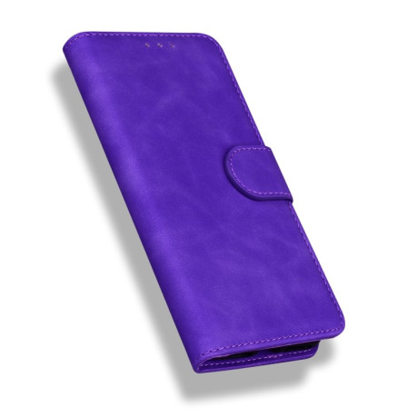 Чохол-книжка Skin Feel Pure Color для Samsung Galaxy A14 5G - фіолетовий