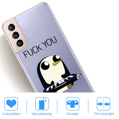 Чохол Painted Pattern для Samsung Galaxy S22 5G - Penguin