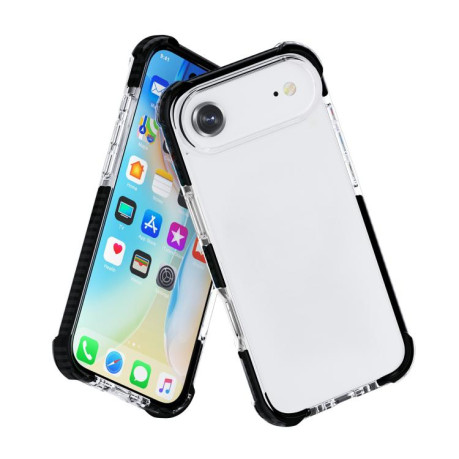 Противоударный акриловый чехол Four-corner на iPhone Air - черный
