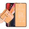 Захисне гнучке матове скло 3D Full Glue на iPhone 12/12 Pro - чорне