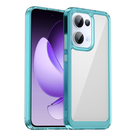 Протиударний чохол Colorful Acrylic Series для OPPO Reno13 Global - синій