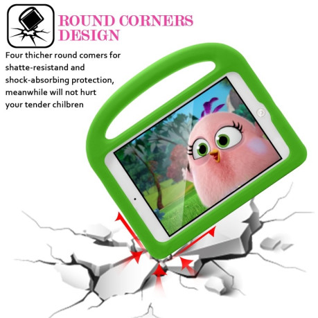 Противоударный чехол Sparrow Style EVA Children's на iPad 4/3/2 - зеленый