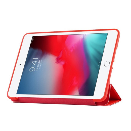 Чохол-книжка Bottom Case Foldable Deformation силіконовий тримач на iPad mini 5 (2019) -червоний