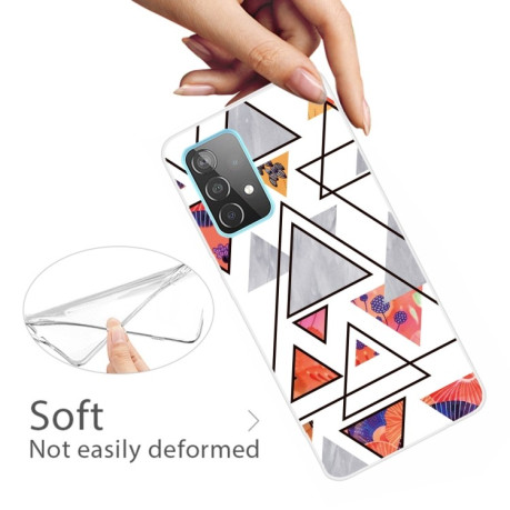 Противоударный чехол Triangular Pattern для Samsung Galaxy A32 4G- SJ-5