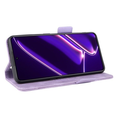 Чехол-книжка Magnetic Clasp Flip для Realme GT Neo5 SE - фиолетовый