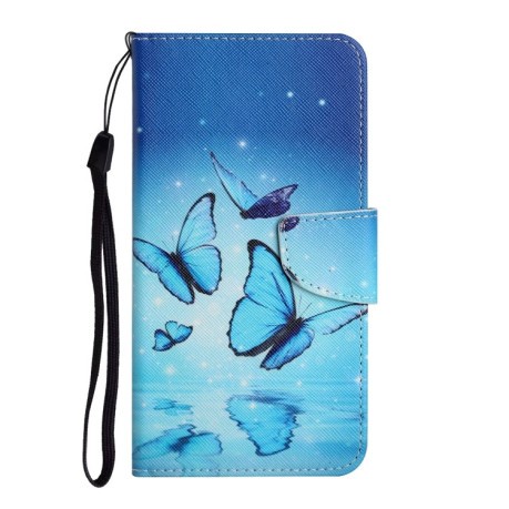 Чехол-книжка Painted Pattern для iPhone XR - Flying Butterfly