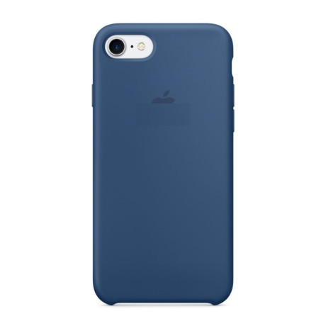 Силиконовый чехол Silicone Case Midnight Blue для iPhone 8/7