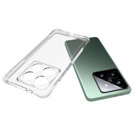 Противоударный чехол Thickening на Xiaomi 14T Pro - прозрачный