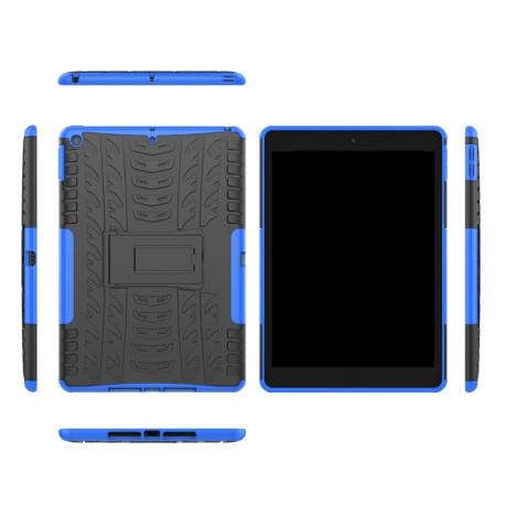 Протиударний чохол Tire Texture на iPad 9/8/7 10.2 (2019/2020/2021) - синій