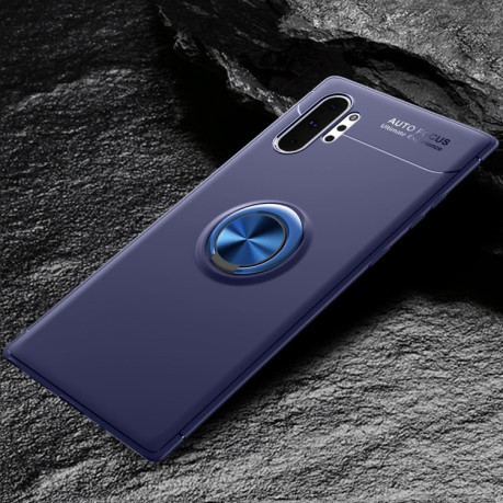 Противоударный чехол Lenuo на Samsung Galaxy  Note 10+Plus - синий