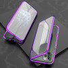 Двосторонній магнітний чохол Adsorption Metal Frame для iPhone 11 Pro - фіолетовий