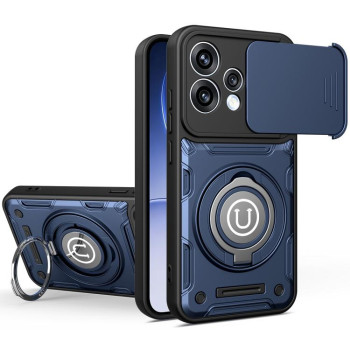 Ударостійкий чохол Camera Sliding на OPPO Reno15 Pro 5G Global — королівський синій