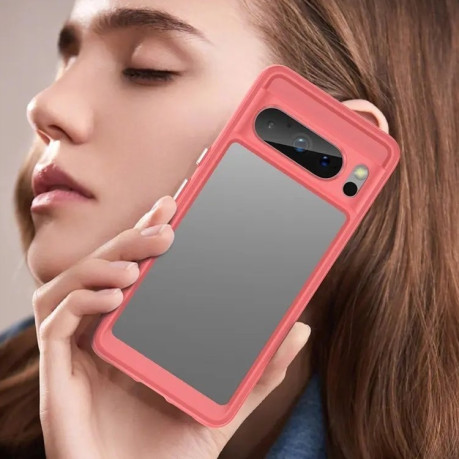 Протиударний чохол Colorful Acrylic Series для Google Pixel 8 Pro - червоний