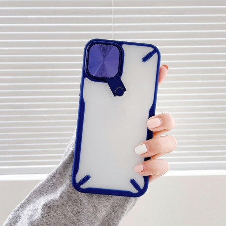 Протиударний чохол Lens Cover для iPhone 11 Pro Max - синій