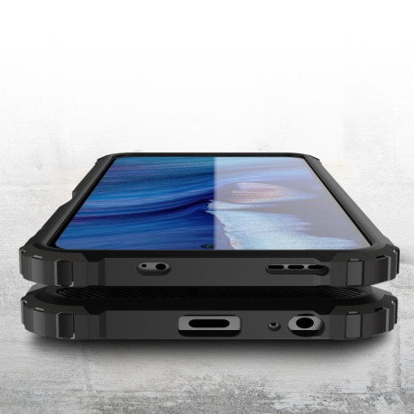 Противоударный чехол Magic Armor на Xiaomi Redmi Note 10/10s/Poco M5s - черный