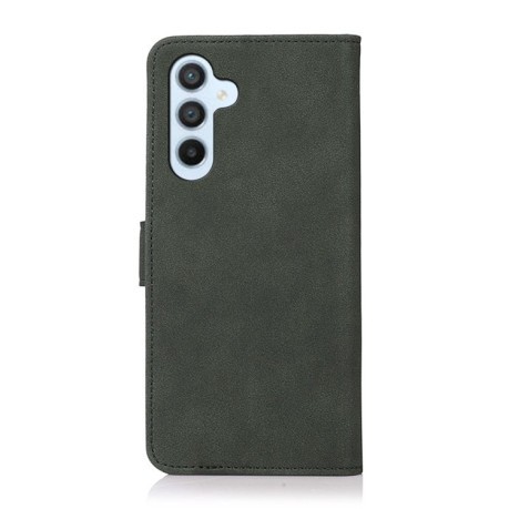 Чехол-книжка KHAZNEH Matte Texture для Samsung Galaxy A15 - зеленый