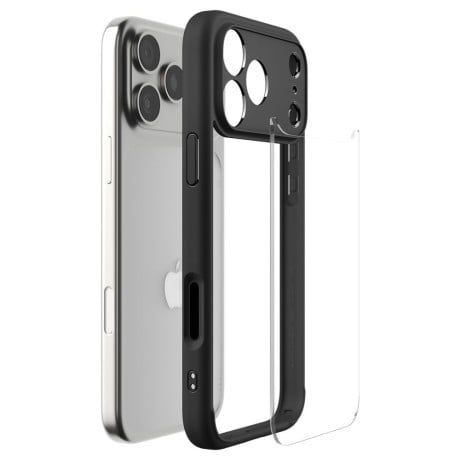 Оригинальный чехол Spigen Ultra Hybrid на iPhone 17 Pro Max - Matte Black