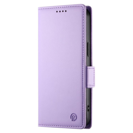 Чехол-книжка Side Buckle Magnetic Frosted Leather для Realme 13 Pro / 13 Pro+ Global - фиолетовый