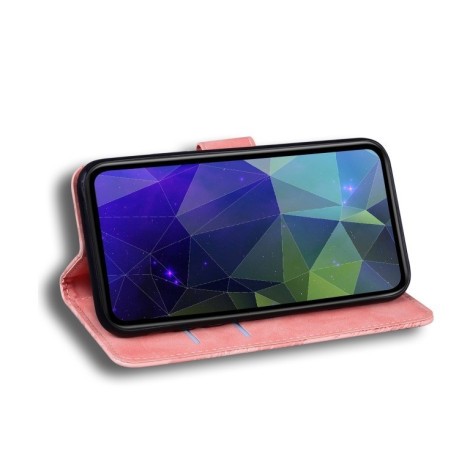 Чохол-книжка Tiger Embossing для Samsung Galaxy A25 5G - рожевий