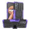 Противоударный чехол Tire Texture на OPPO Realme 9i/OPPO A76/A96 - фиолетовый