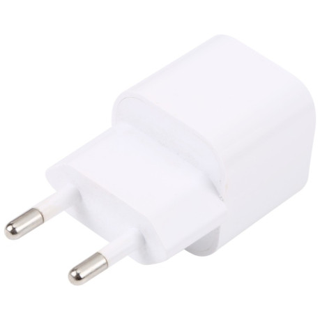 Скоростное зарядное устройство 20W PD USB-C/Type-C Interface Fast Charging Charger, Specification: EU Plug - белый