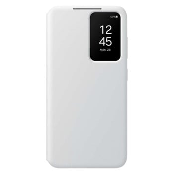 Оригінальний чохол-книжка Samsung Smart View Wallet для Samsung Galaxy S24 - white (EF-ZS921CWEGWW)