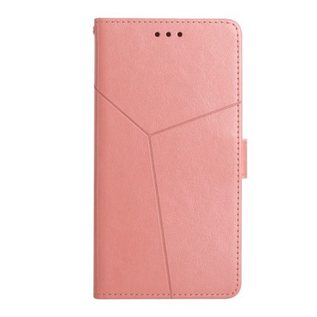 Чехол книжка Y-shaped Pattern для Realme 10 4G - розовый