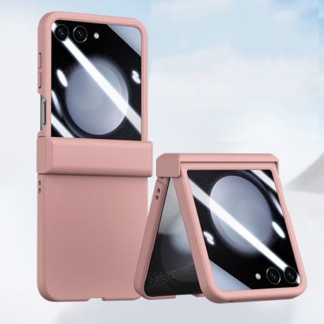 Протиударний чохол Three Parts PC Skin Feel Shockproof для Samsung Galaxy Flip 6 - рожевий