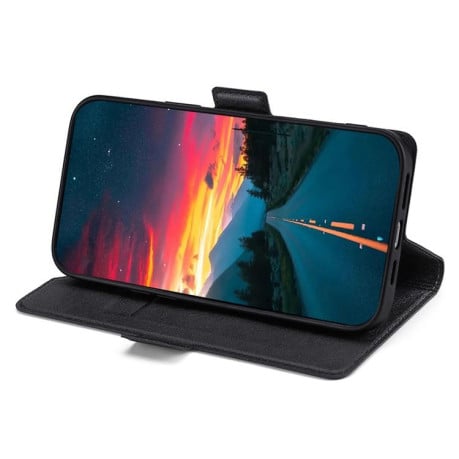 Чохол-книжка Voltage Side Buckle на Infinix Note Edge 5G — чорний