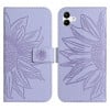 Чехол-книжка Skin Feel Sun Flower для Samsung Galaxy A04 4G - светло-фиолетовый