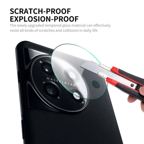 Комплект Захисту камери ENKAY Hat-Prince 0.2mm 9H 2.15D Round Edge на OnePlus 11