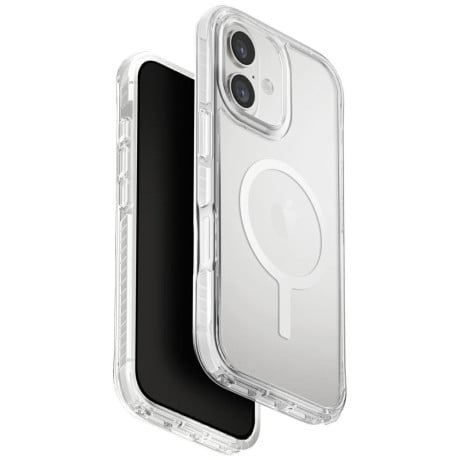 Оригинальный чехол Uniq Combat с Magclick Charging на iPhone 17 - White