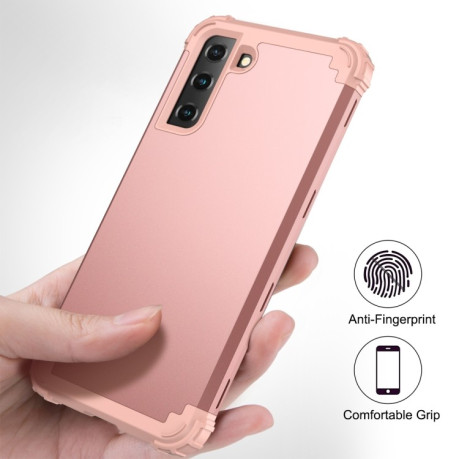 Протиударний чохол Dropproof 3 in 1 Samsung Galaxy S21 FE - рожеве золото
