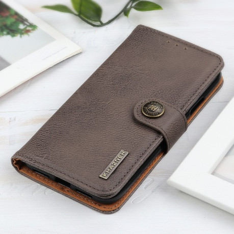 Чохол-книжка KHAZNEH Cowhide Texture на Xiaomi 14T Pro - хакі