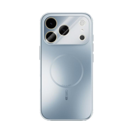 Противоударный чехол ABEEL Heat Dissipation Frosted MagSafe для iPhone 17 Pro - голубой