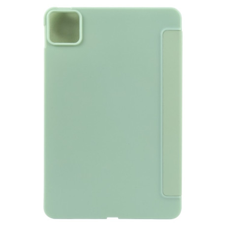 Чехол-книжка Litchi Texture для Xiaomi Pad 7 / Pad 7 Pro - зеленый