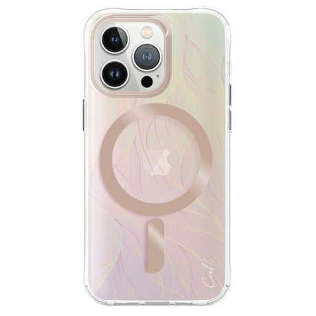 Оригінальний чохол Uniq Coehl Willow Magnetic Charging для iPhone 15 Pro - opal/iridescent