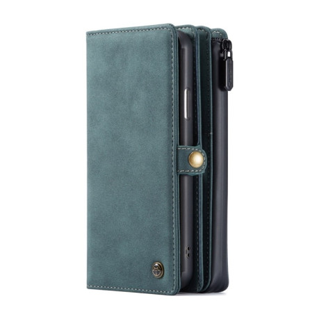 Кожаный чехол-кошелек CaseMe 018 на iPhone 11 Pro Max - синий