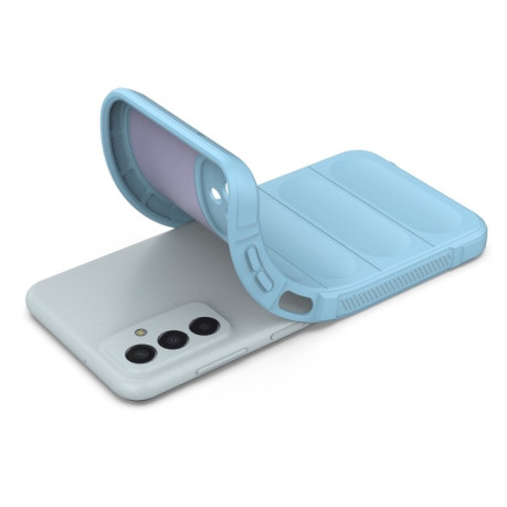 Силіконовий чохол Magic Flannel для Samsung Galaxy M13 4G - синій
