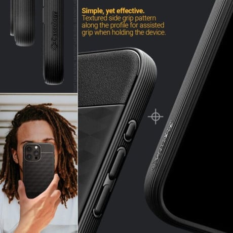 Оригінальний чохол Caseology Parallax Mag MagSafe для iPhone 15 Pro Max - Matte Black