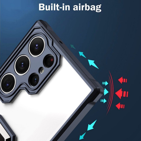 Протиударний чохол Armor Magnetic Ring для Samsung Galaxy S23 Ultra 5G - червоний