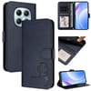 Чехол-книжка Litter Panda Embossing RFID Leather с тиснением панды и ремешком на Xiaomi Redmi Note 15 4G / 5G /Poco M8  — синий