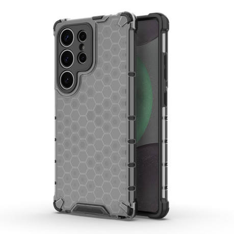Противоударный чехол Honeycomb на Samsung Galaxy S25 Ultra 5G - черный