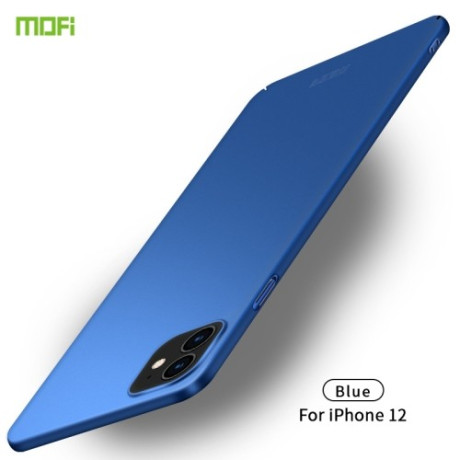 Ультратонкий чехол MOFI Frosted на iPhone 12 Mini - синий