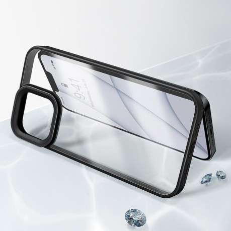Чехол Baseus Crystal для iPhone 13 Pro Max - черный